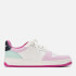 Kate Spade New York Bolt Women's Leather Trainers - Optic White/Violet Blush - 6