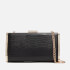 Dune Blaike Lizard-Effect Faux Leather Clutch Bag