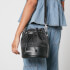 Fiorucci Shell and Faux Leather Pouch Bag