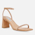 Steve Madden Women's Leva Block Heeled Sandals - Rose Gold