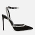 Steve Madden Women's Vamper Satin Court Shoes - Black