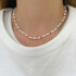 Hermina Athens Pearls And Rainbows Gemstone and Pearl Necklace