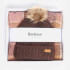 Barbour Women's Saltburn Beanie And Tartan Scarf Set - Chocolate