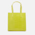 Ted Baker Reptcon Small Croc-Effect Faux Leather Tote Bag