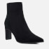Dune Women's Ottaly Suede Heeled Boots - Black