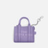Marc Jacobs Women's The Leather Nano Tote Charm - Lavender