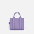 Marc Jacobs Women's The Leather Nano Tote Charm - Lavender