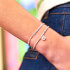 Estella Bartlett Sienna Wildflower Silver-Tone Bracelet