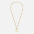 Estella Bartlett T-Bar Chain Star Coin Gold-Plated Necklace