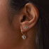 Estella Bartlett Abalone Heart Gold-Tone Single Stud Earring