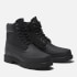 Timberland Men's 6 Inch Rubber Toe -Remix Boots - Black Nubuck