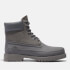 Timberland Men's 6 Inch Rubber Toe -Remix Boots - Medium Grey Nubuck