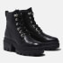 Timberland Women's Everleigh 6 Inch Lace Up Boots - Black Full Grain