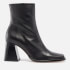 ALOHAS Women's South Leather Heeled Boots - Black