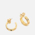 Kate Spade New York Gold-Plated Huggie Earrings
