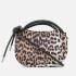 Ganni Women's Knot Mini Bag Print Leopard - Leopard