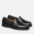 G.H.BASS Men's Weejun Heritage Larson Contrastitch - Black Leather