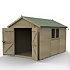Timberdale 12x8  Apex Shed - Double Door (Home Delivery)