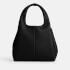 Coach Lana Polished Pebble Leather Shoulder Bag 23 - Black