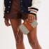 Coach Mini Signature Jacquard Small Wristlet