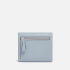 Coach Crossgrain Leather Small Wallet - Grey Blue