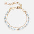 Anni Lu Silver Lining 18-Karat Gold-Plated Beaded Bracelet