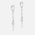 Vivienne Westwood Emiliana Silver-Tone Pearl Drop Earrings