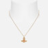 Vivienne Westwood Willa Bas Relief Gold-Tone Pendant Necklace