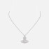 Vivienne Westwood Norabelle Silver-Tone Cubic Zirconia Necklace