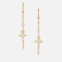 Vivienne Westwood Women's Emiliana Gold Tone Drop Earrings - Gold/Creamrose