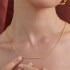 Oma The Label The Stellar 18 Karat Gold-Plated Chain Necklace