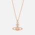 Vivienne Westwood Mayfair Bas Relief Rhodium-Plated Brass Necklace