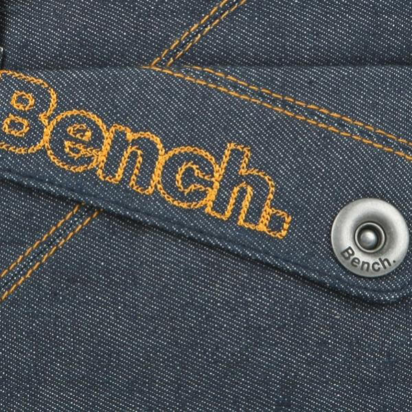 Bench Eden ladies denim cross body bag - Blue denim