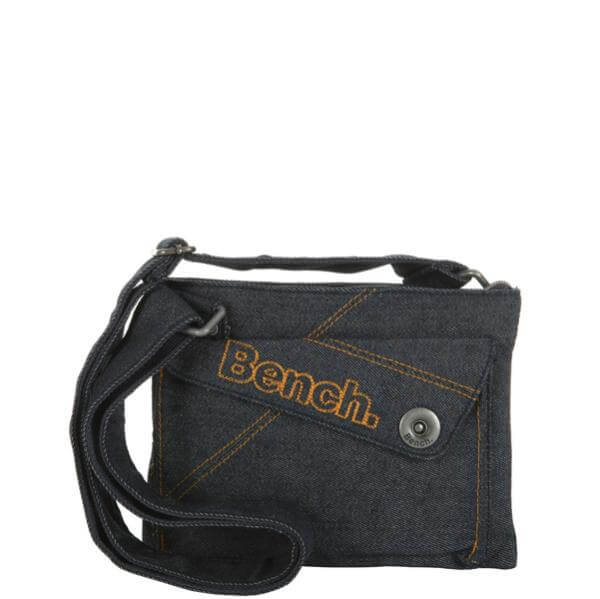 Bench Eden ladies denim cross body bag Blue denim