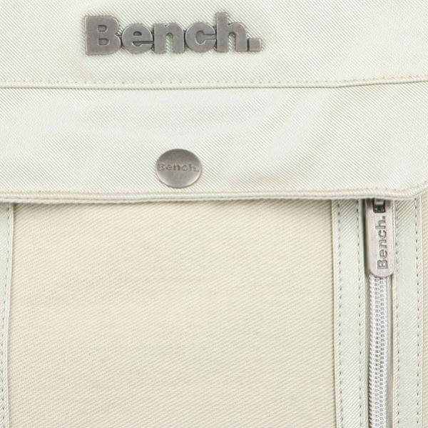 Bench Elektra ladies zip front cross body bag - Stone