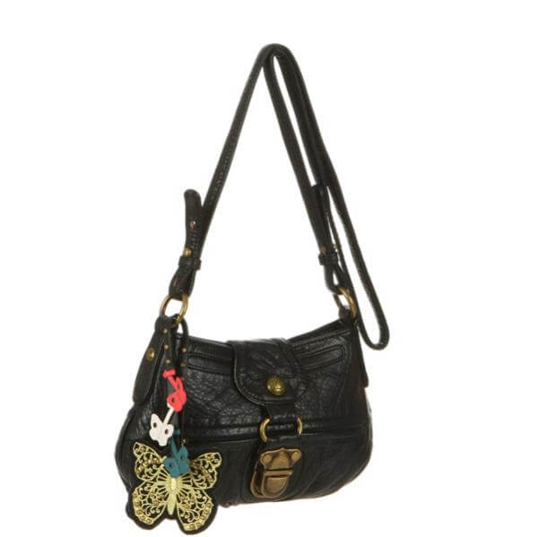 Nica Rosie butterfly scoop shoulder bag 
