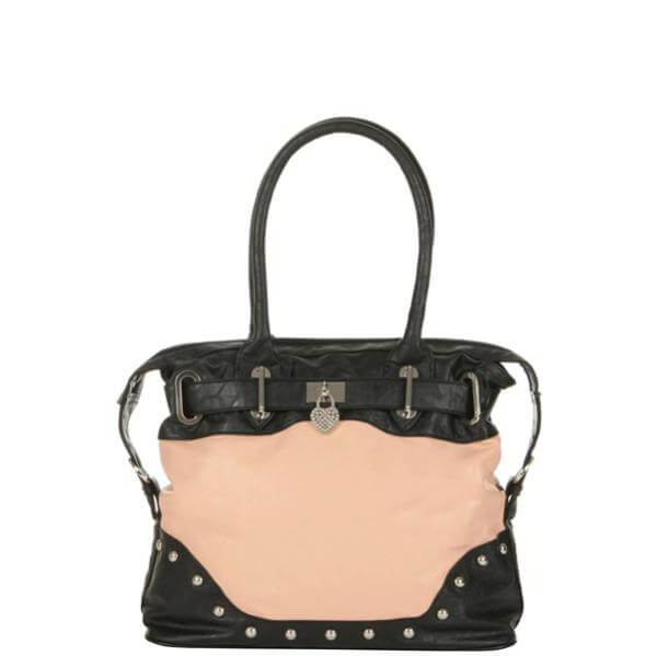 Max C London heart lock front tote bag 