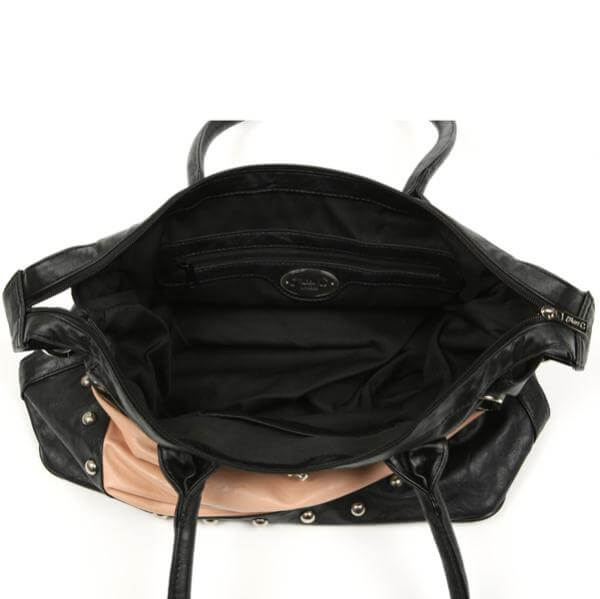 Max C London heart lock front tote bag 