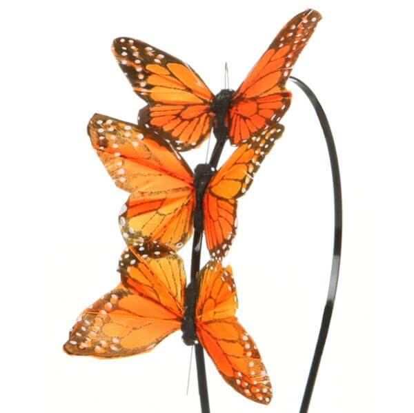 Rock n' Rose Butterfly headband 