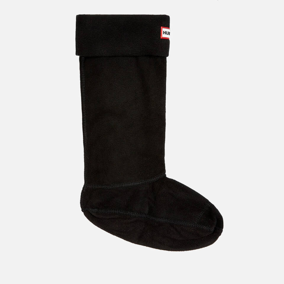 Hunter Unisex Fleece Welly Socks - Black