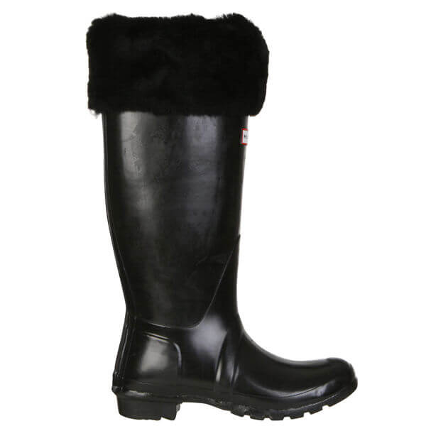 Hunter fur lined boots hot sale