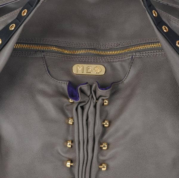 Mischa Barton Alicia Eyelet Detail Slouchy Hobo Bag 