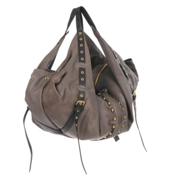 Mischa Barton Alicia Eyelet Detail Slouchy Hobo Bag 