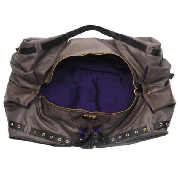 Mischa Barton Alicia Eyelet Detail Slouchy Hobo Bag 