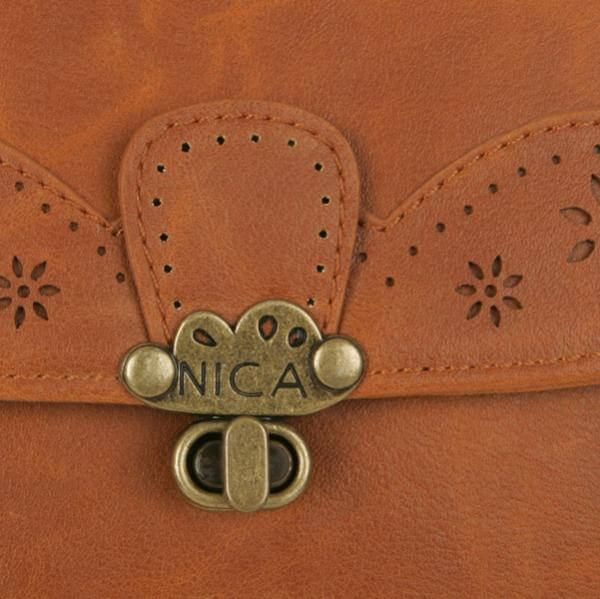 Nica Alicia cutwork edge cross body bag 