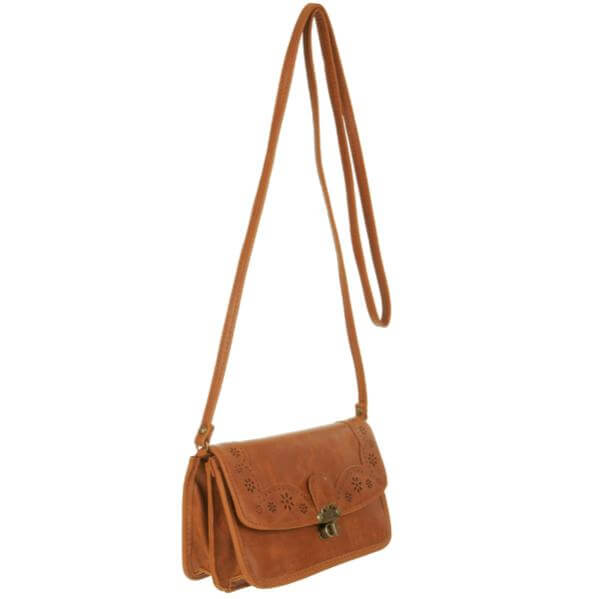 Nica Alicia cutwork edge cross body bag 