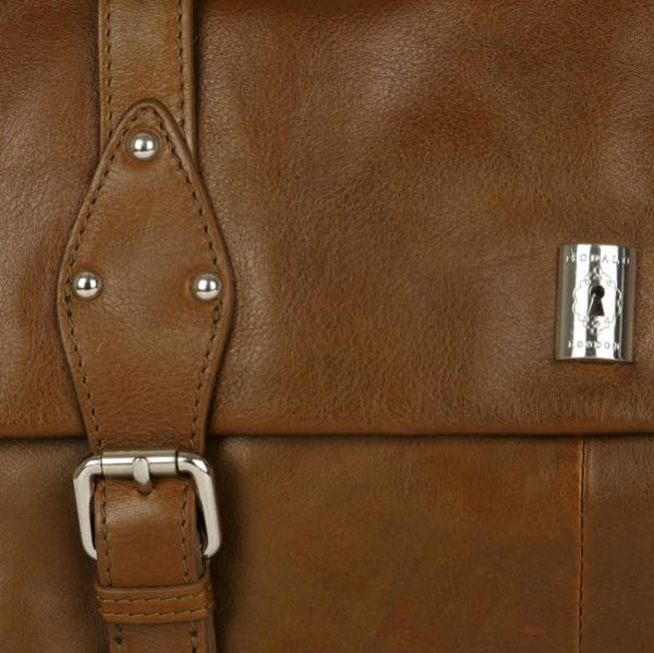 Modalu Kiera Buckle Stud Large Grab/Cross-Body Satchel
