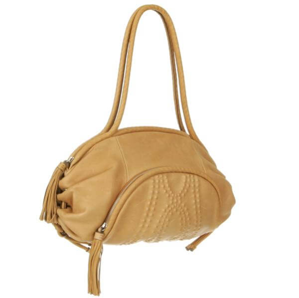 Mimco Leather Tattoo bubble bag 