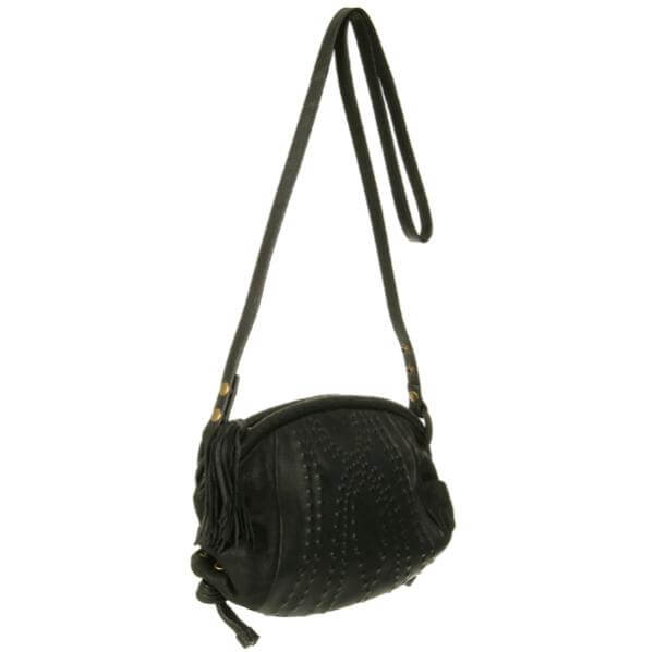 Mimco Leather Tattoo Bubble Clutch/Cross Body Bag 