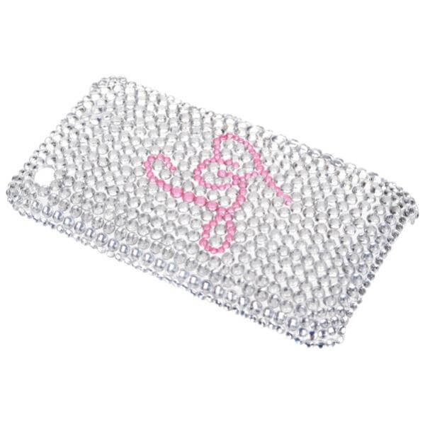 Lipsy Bling Encrusted iPhone Case - Silver 